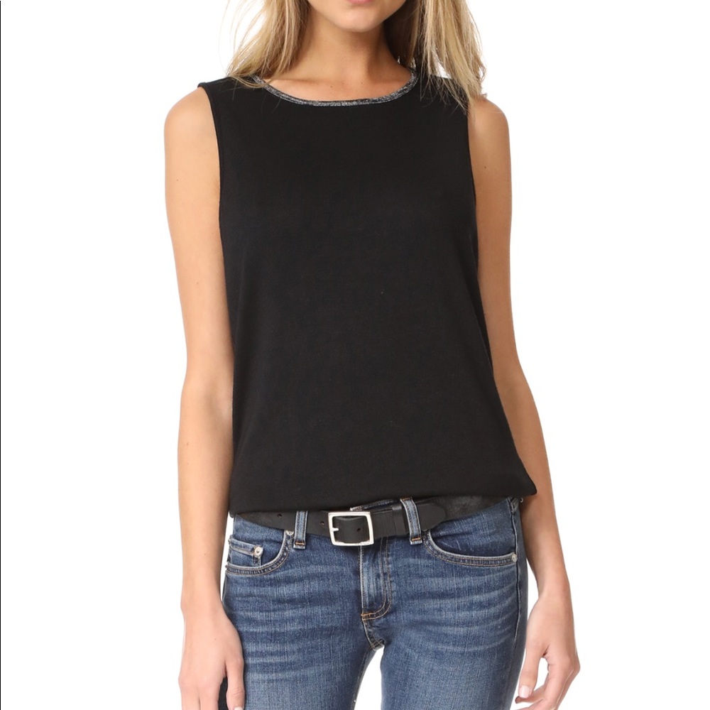 New💜Rag & Bone scoop neck tank shirt